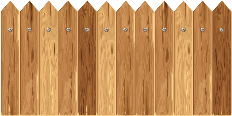 Pool Wood Palisade Aluminum Fencing Fences Varnish - Cerca De Madera Png Clipart (800x403), Png Download
