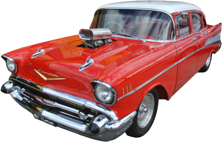 Apply It Once And Your Car Will Look Fantastic For - 57 Bel Air Png Clipart (873x611), Png Download