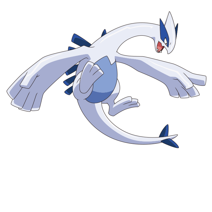 Lugia - ลู เกีย Clipart (678x922), Png Download