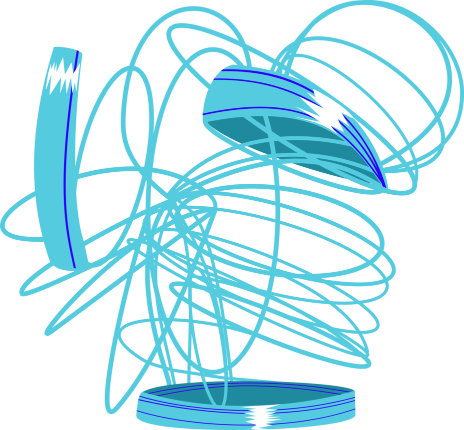 Free Icons Png - Tangled Slinkys Clipart (928x861), Png Download