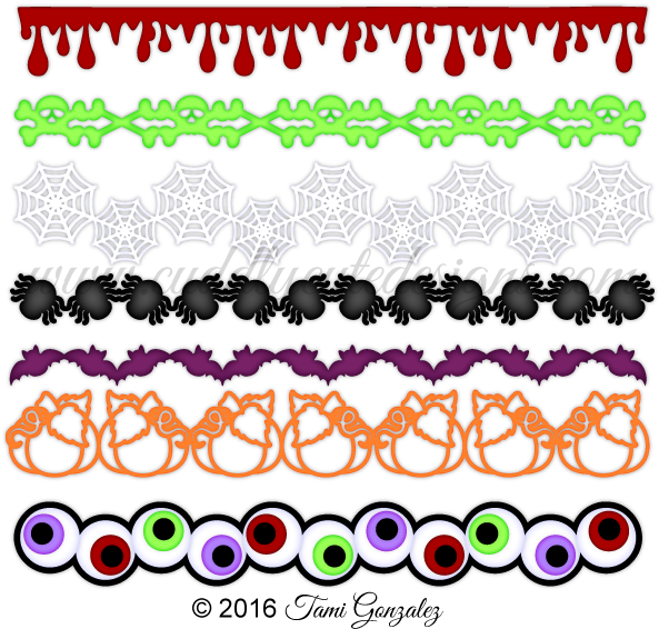 Halloween Borders Clip Art Free Library - Png Download (600x600), Png Download