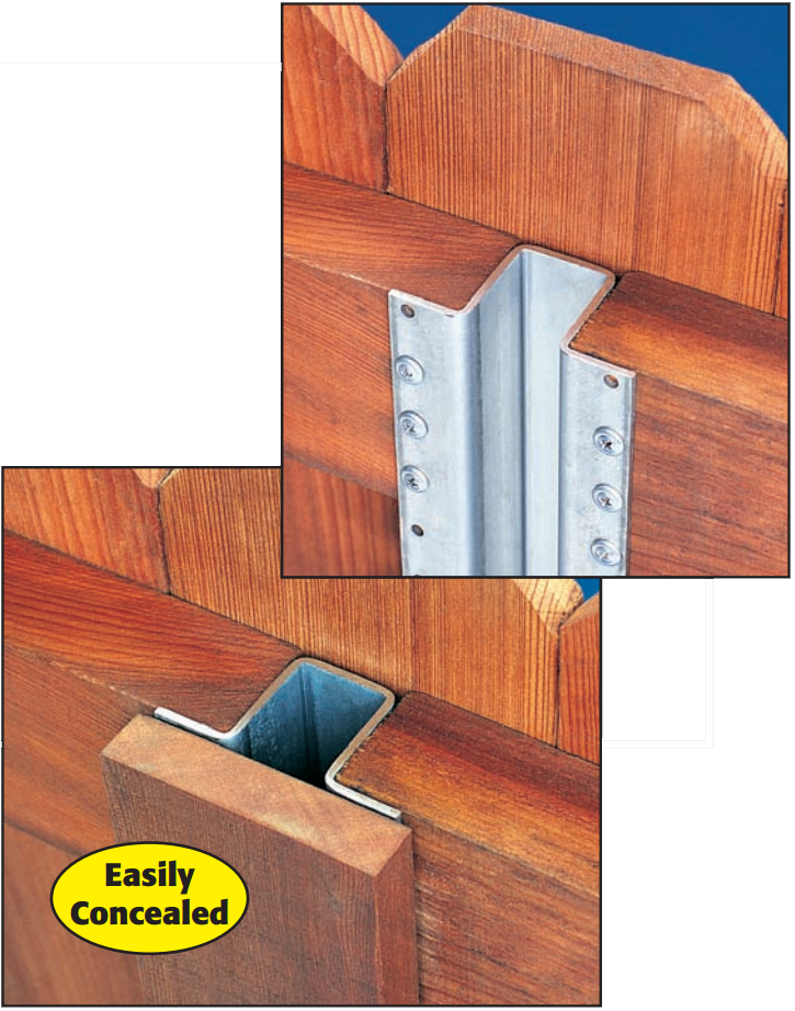 Wood Fences - Halco Postmaster Fence Post Clipart (725x922), Png Download