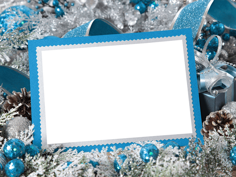 Marcos Navidad Para Fotos Christmas Border, Christmas - Iphone Wallpapers Christmas Wishes Merry Christmas Clipart (800x600), Png Download