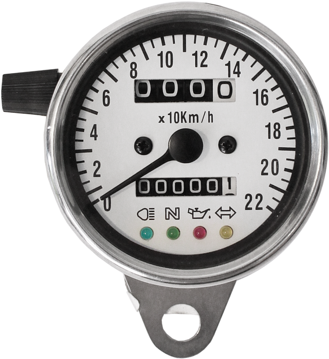 Universal Motorcycle Speedometer Mph , Png Download Clipart (678x739), Png Download
