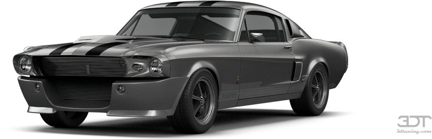 Mustang Shelby Gt500 Png Clipart (1004x373), Png Download