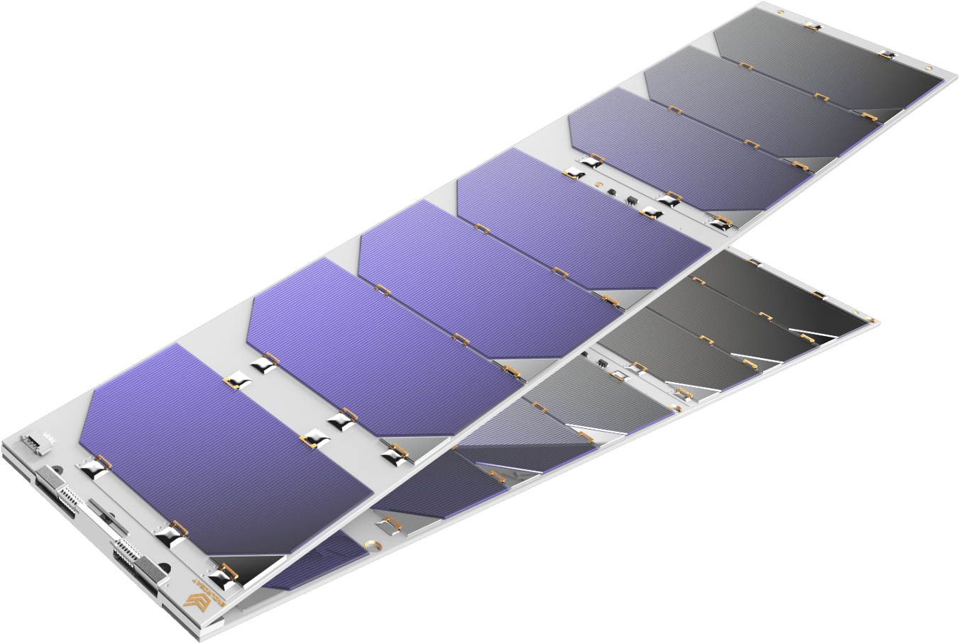 3u Single Deployable Solar Array - Paper Clipart (1500x1000), Png Download