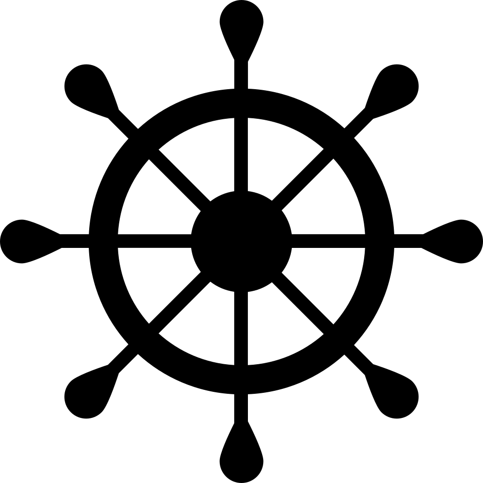 Nautical Wheel Png Clipart (980x980), Png Download