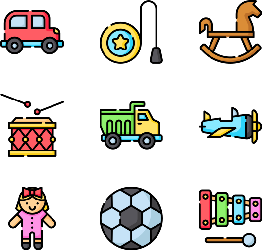 Children Toys - Vector Graphics Clipart (600x564), Png Download