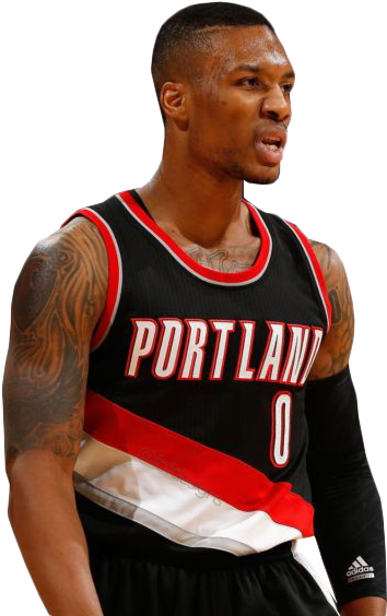 Damian Lillard Png Clipart (1024x576), Png Download