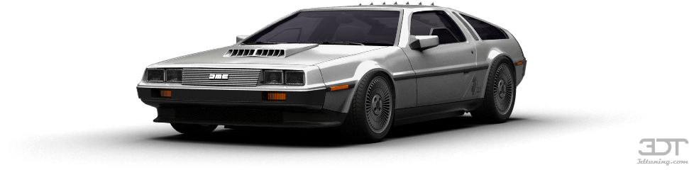 Delorean Dmc-12 Coupe 1981 Tuning - Dmc Delorean Clipart (1004x373), Png Download