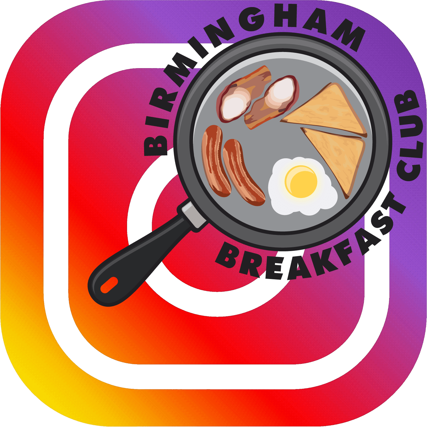 Bbc Instagram Logo - Dish Clipart (1455x1454), Png Download