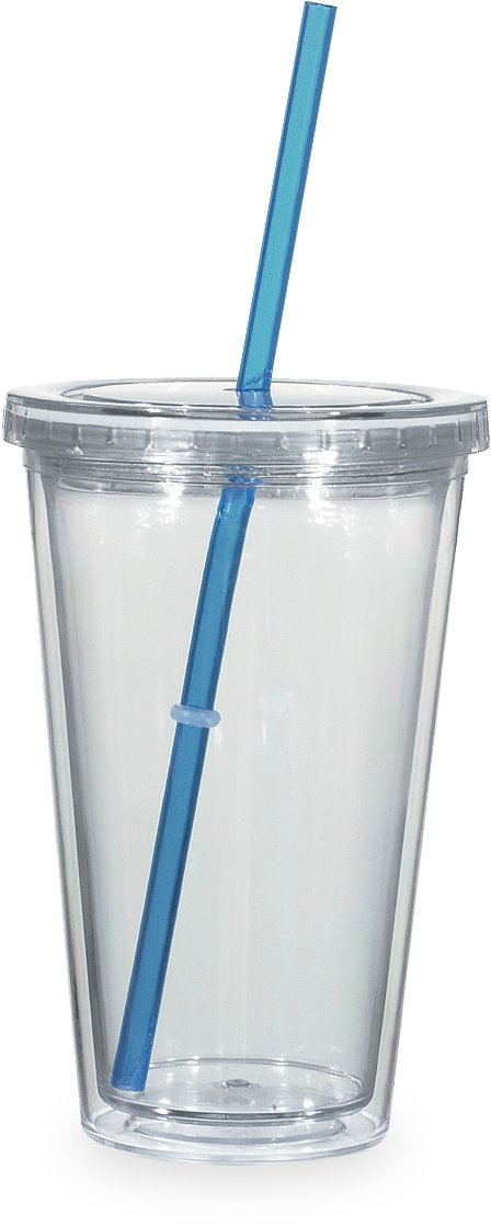 Newport Acrylic Tumbler W/ Straw - Tumbler Clipart (1200x1200), Png Download