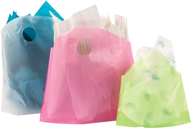 Plastic Handle Bags - Bag Clipart (700x700), Png Download