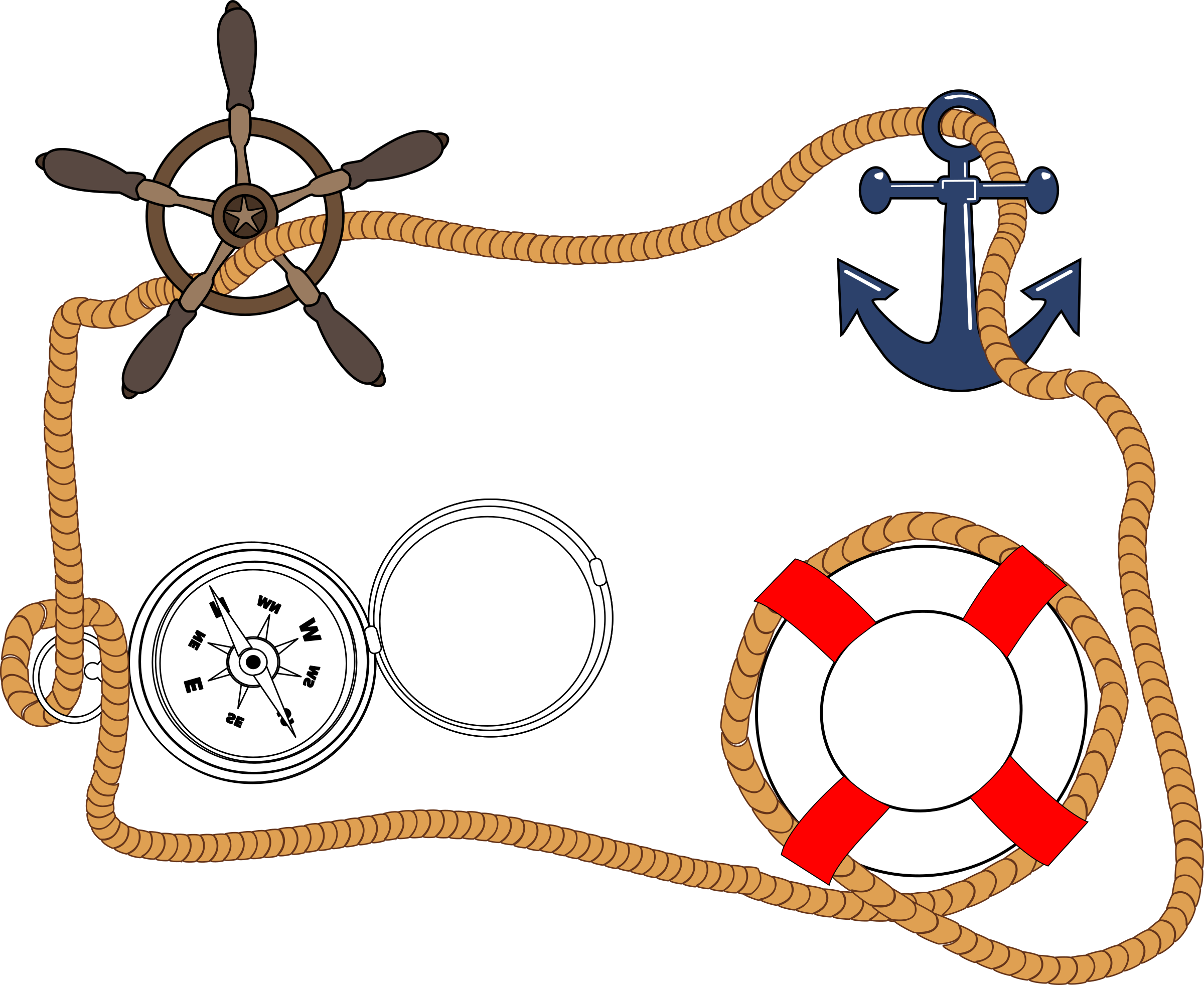 Sailor Clipart Nautical - Baby Nautical Clip Art Free - Png Download (2400x1964), Png Download