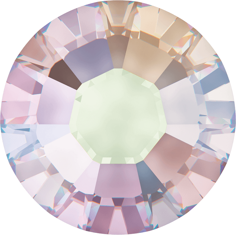 Crystal Ab - Crystal Ab Rhinestone Clipart (764x763), Png Download