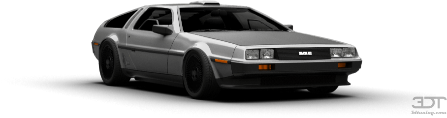 Delorean Dmc-12 Coupe 1981 Tuning - Delorean Dmc 12 Tuning Clipart (1004x373), Png Download