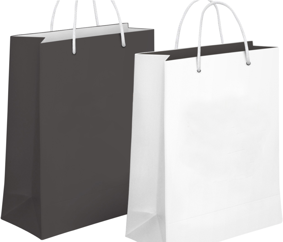 Shopping Bag Png Transparent Image Clipart (900x769), Png Download