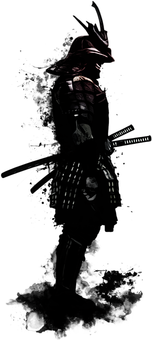 Самурай Пнг Clipart (452x700), Png Download