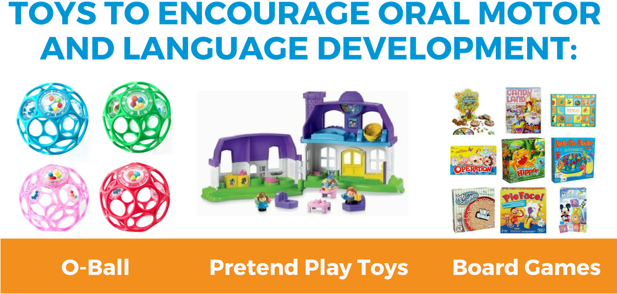 The O Ball Is A Great Toy For Promoting Oral Motor - Baby Toys Clipart (1200x628), Png Download