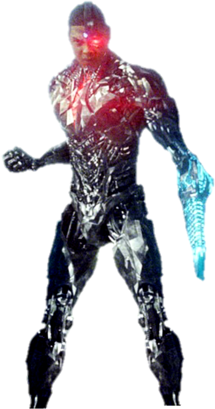 Justice League Cyborg Png Clipart (433x825), Png Download