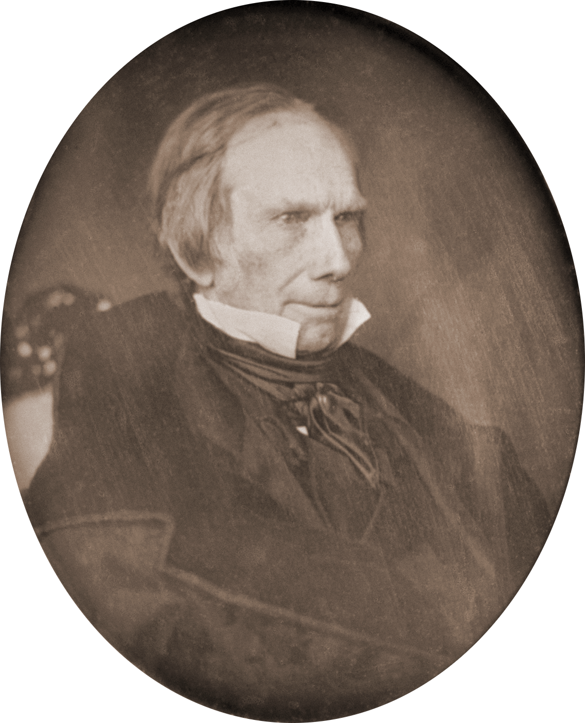 Henry Clay By Marcus Root, 1848 - Henry Clay Daguerreotype Clipart (1137x1405), Png Download