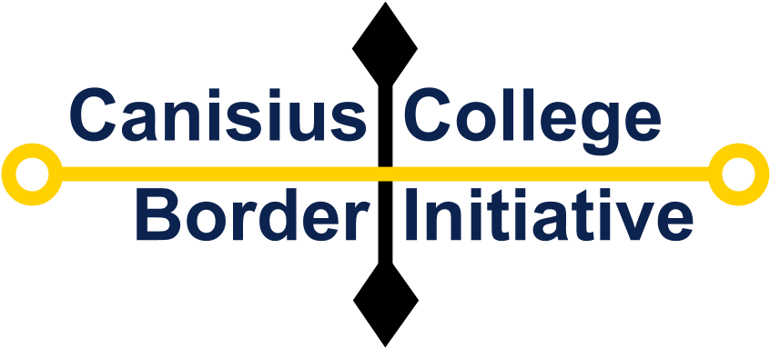 The Canisius College Border Initiative Is An Ignatian, - Traffic Sign Clipart (956x397), Png Download