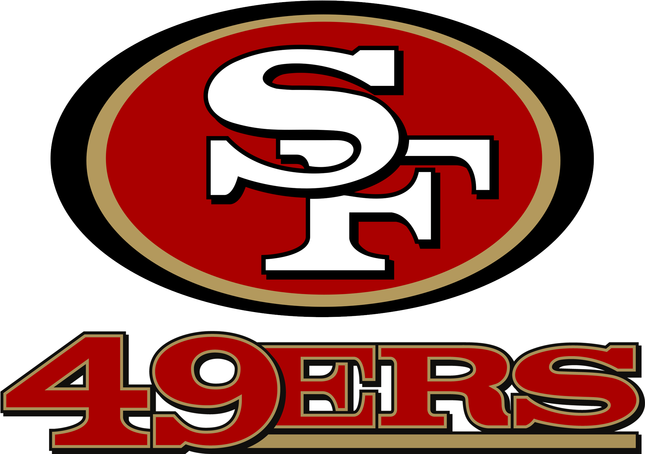 San Francisco 49ers Logos San Francisco 49ers Logo Png Clipart Large Size Png Image Pikpng
