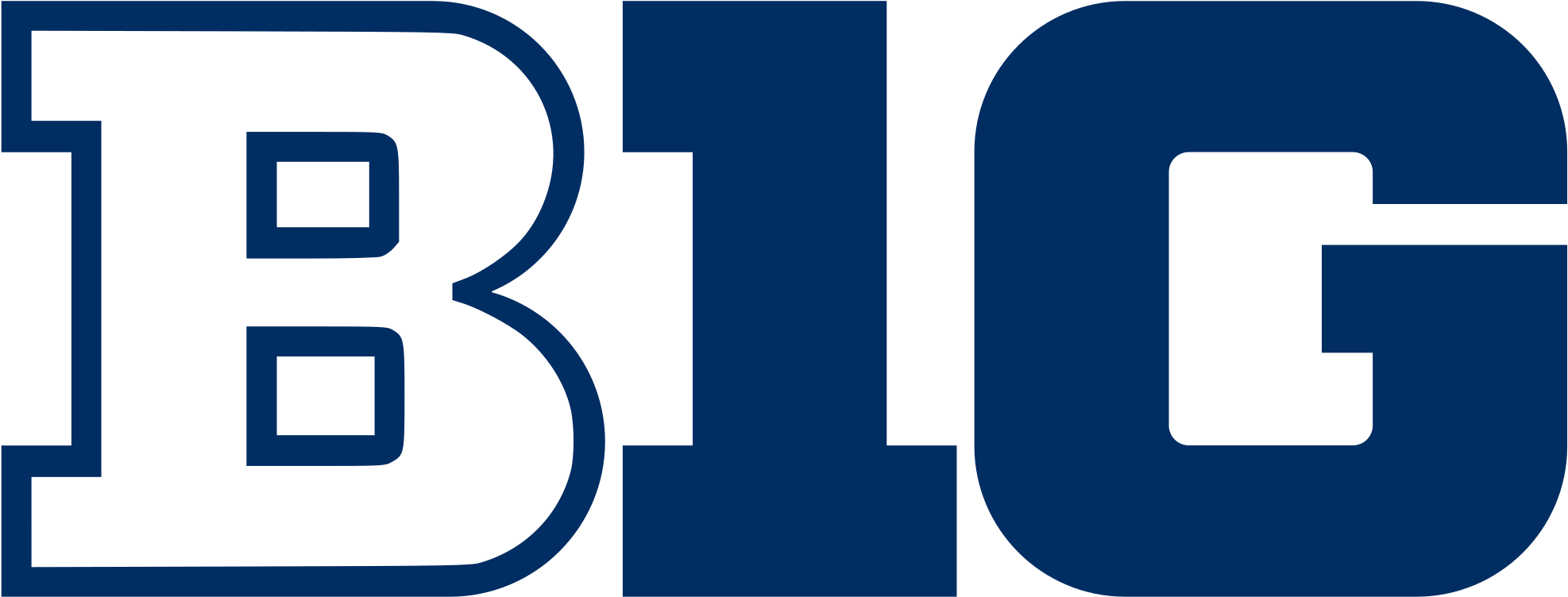 Open - Penn State B1g Logo Clipart (2000x778), Png Download