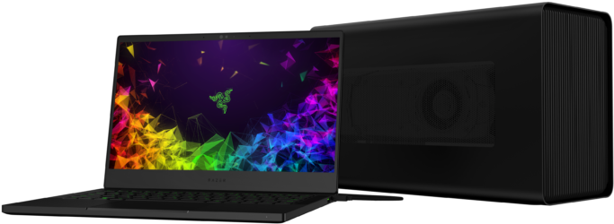 Razer Blade Stealth 2019 Fhd Display With Razer - Razer Blade Stealth 2019 Png Clipart (740x416), Png Download