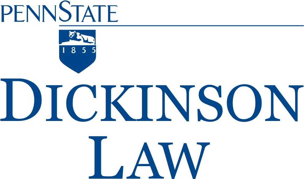 Penn State Dickinson Law Logo - Electric Blue Clipart (1234x1024), Png Download