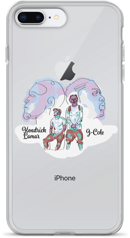 Black Friday J Cole And Kendrick Iphone Case - Betty And Jughead Phone Case Clipart (1000x1000), Png Download