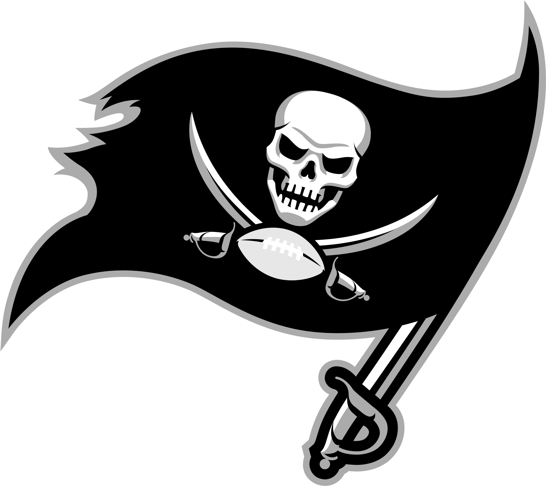 Tampa Bay Buccaneers Logo Png Transparent Svg Vector - Tampa Bay Buccaneers Printable Logo Clipart (2400x2400), Png Download