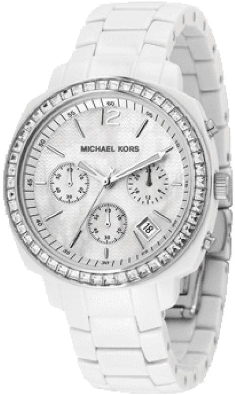 Free Png Download Authentic Michael Kors White Watch - Michael Kors White Watch Clipart (480x804), Png Download