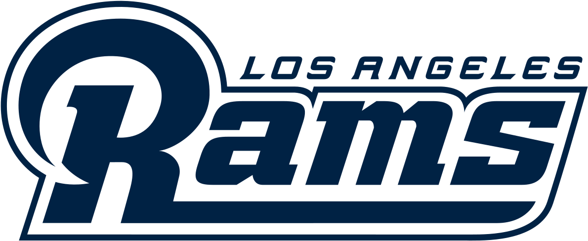Banner Ers Rams Rivalry Wikipedia - Los Angeles Rams Wordmark Clipart (1200x497), Png Download