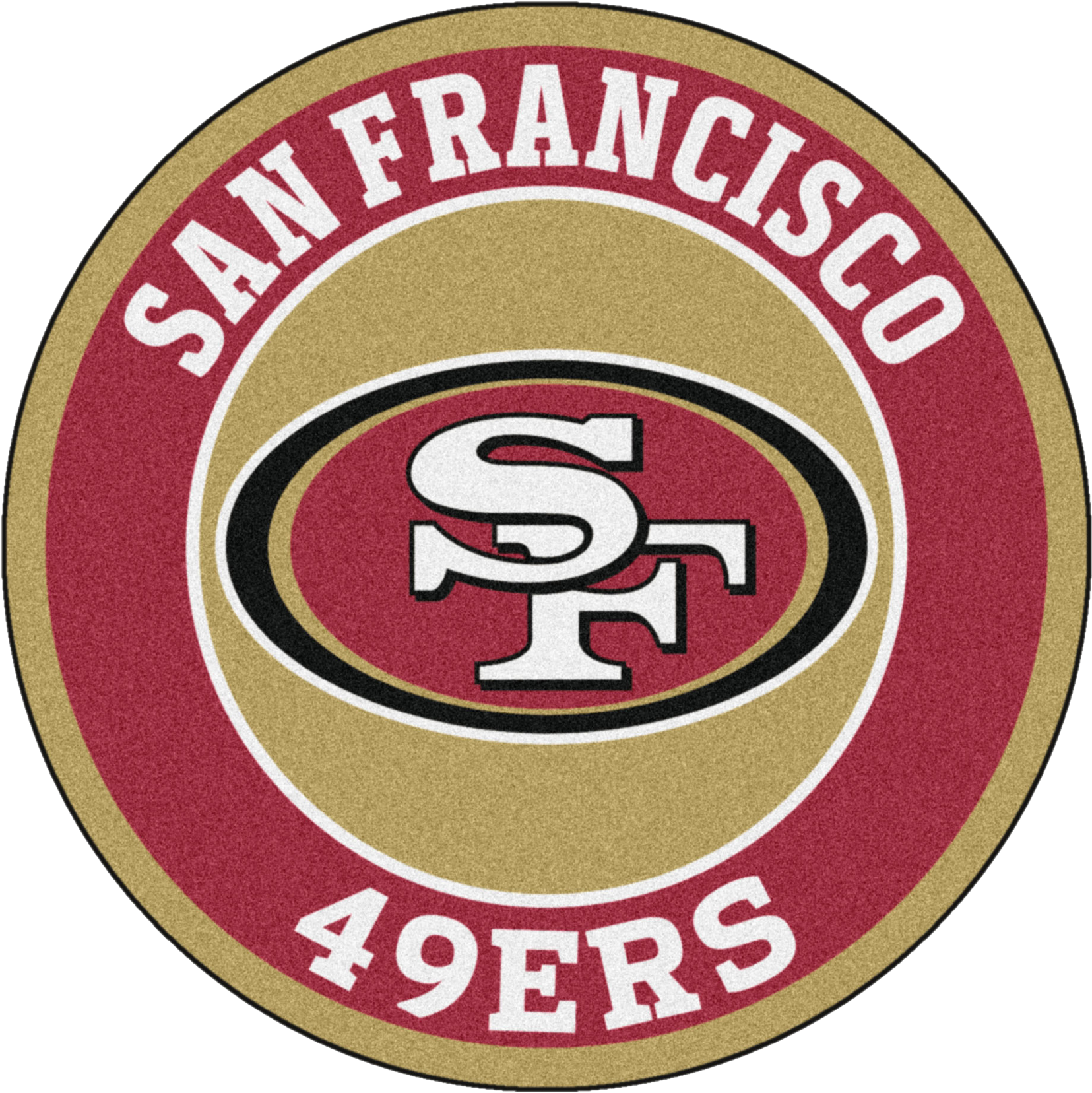 San Francisco 49ers Logo - San Francisco 49ers Clipart (1758x1722), Png Download