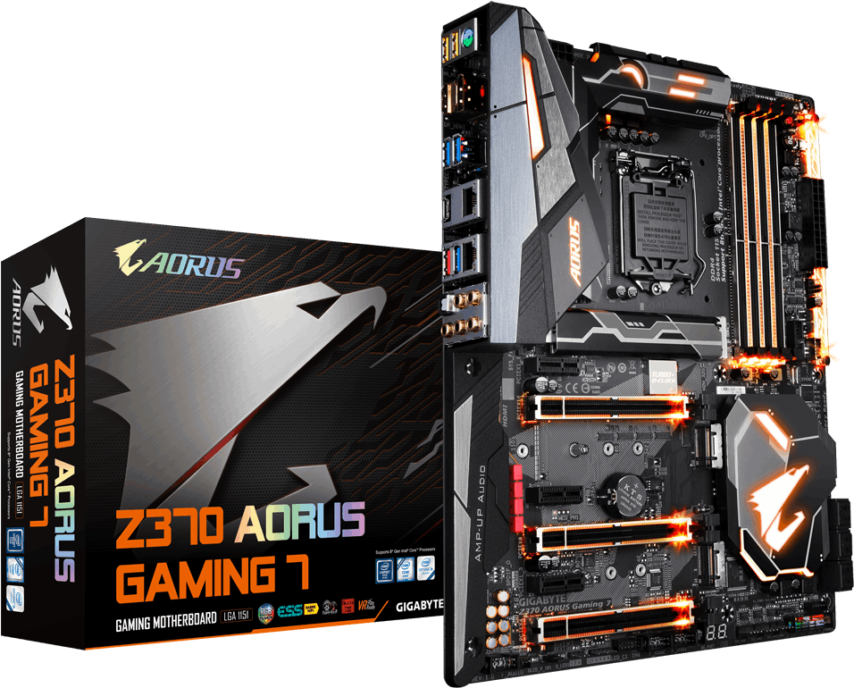 X299 Aorus Gaming 9 , Png Download Clipart (956x770), Png Download