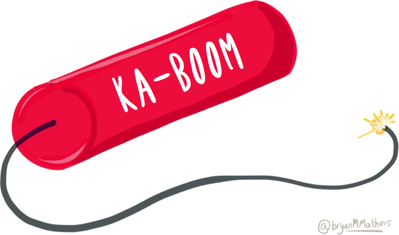 Dynamite - Calligraphy Clipart (823x485), Png Download