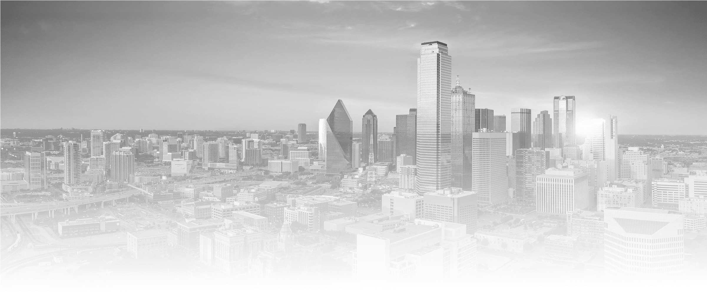 Houston Dallas Bg - Dallas Clipart (2400x1468), Png Download