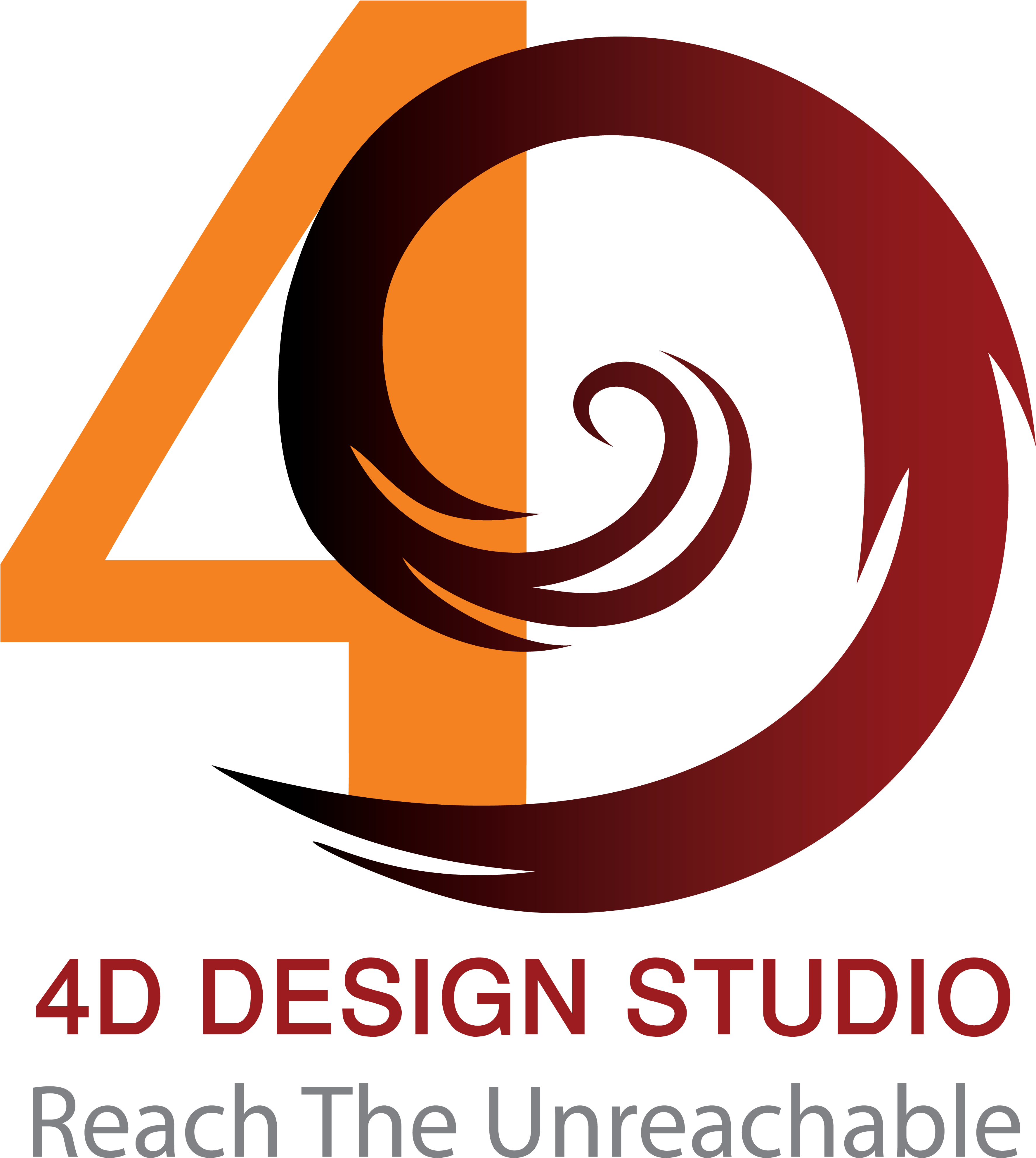 4d Design Studio - Graphic Design Clipart (4087x4724), Png Download