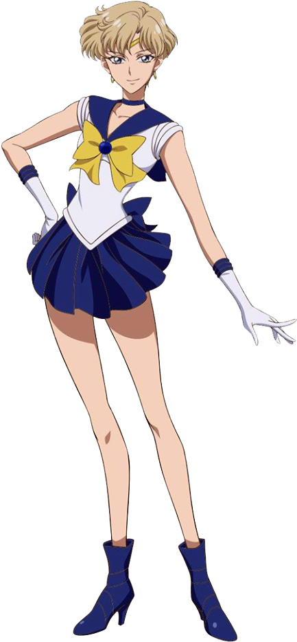 Sailor Uranus Png - Sailor Uranus Clipart (493x960), Png Download