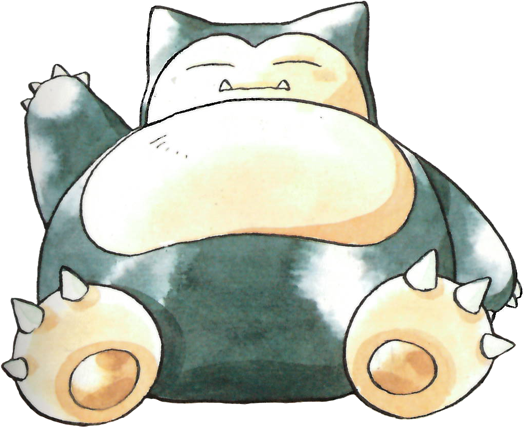 Snorlax Png - Snorlax Pokemon Clipart (732x600), Png Download
