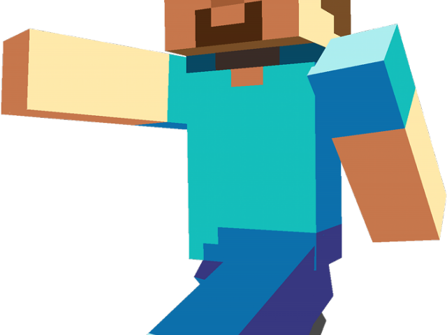 Minecraft Clipart Video Game Character - Steve Minecraft - Png Download (640x480), Png Download