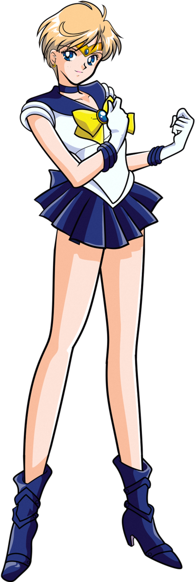Sailor Uranus Png - Neptune Sailor Jupiter Clipart (661x1208), Png Download
