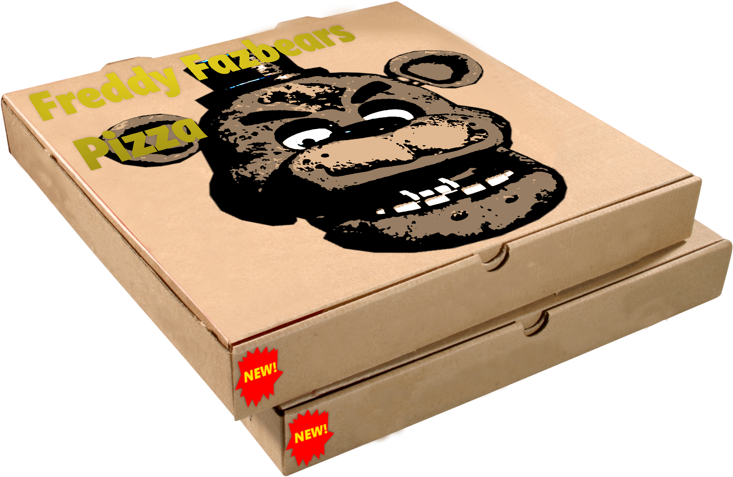 Edit[edit] Attempted To Make A Freddy Fazbears Pizza Clipart (2361x1537), Png Download