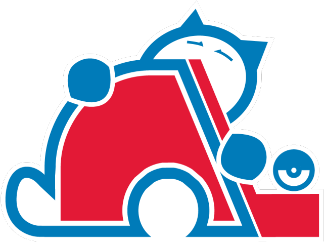 Québec Snordiques Snorlax - Pokemon Nhl Logos Clipart (1280x720), Png Download