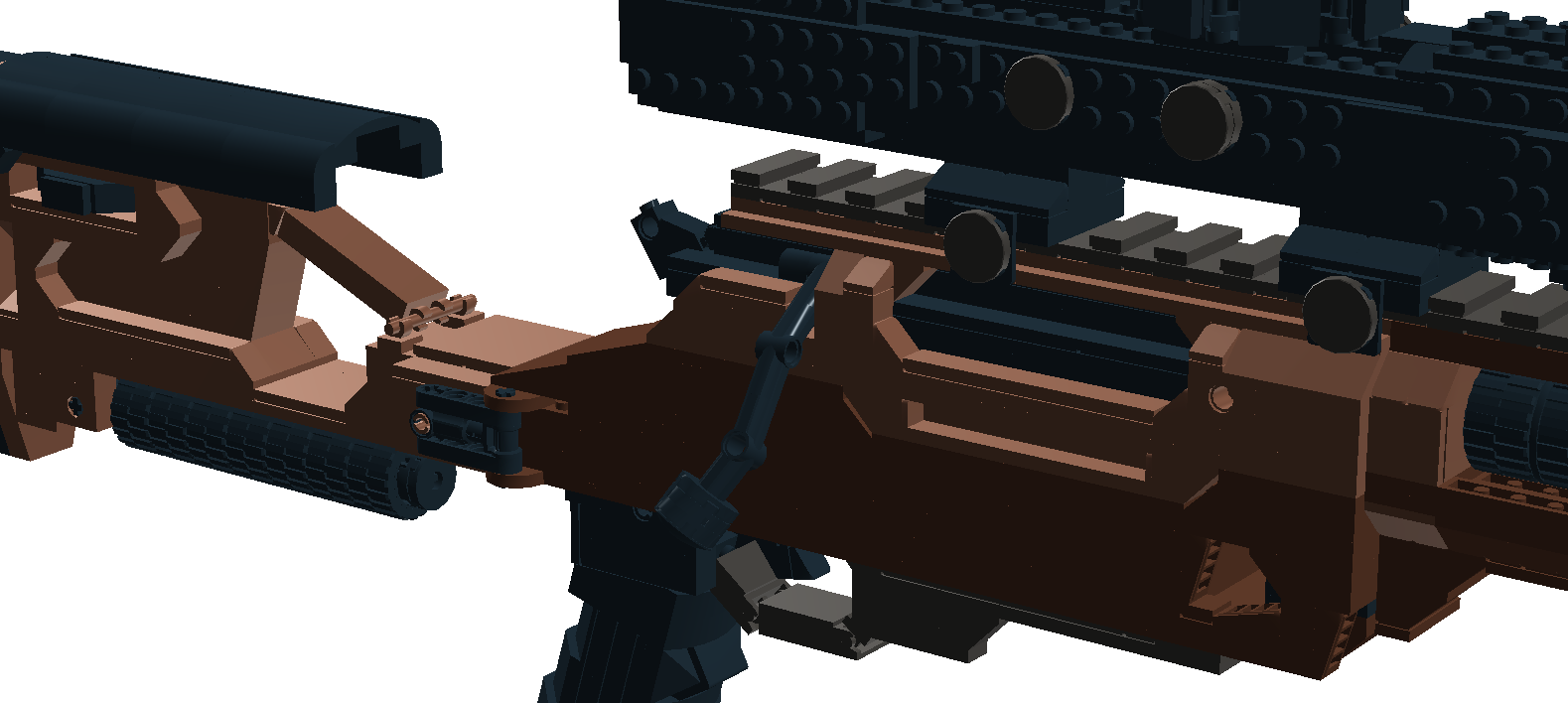 Picture - Assault Rifle Clipart (1579x708), Png Download