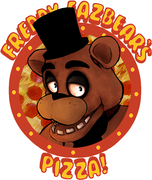 “old Art From My Old Freddy Fazbear Roleplay Tumblr - Freddy Fazbear's Pizza Open Clipart (659x752), Png Download