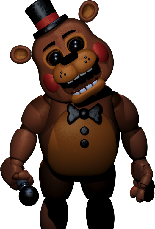 Purple/shadow Freddy - Fnaf Toy Freddy Clipart (521x768), Png Download