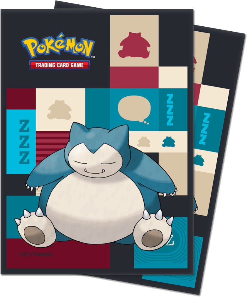 Ultra Pro Pokemon Sleeves Snorlax - Snorlax Card Sleeves Clipart (842x1014), Png Download