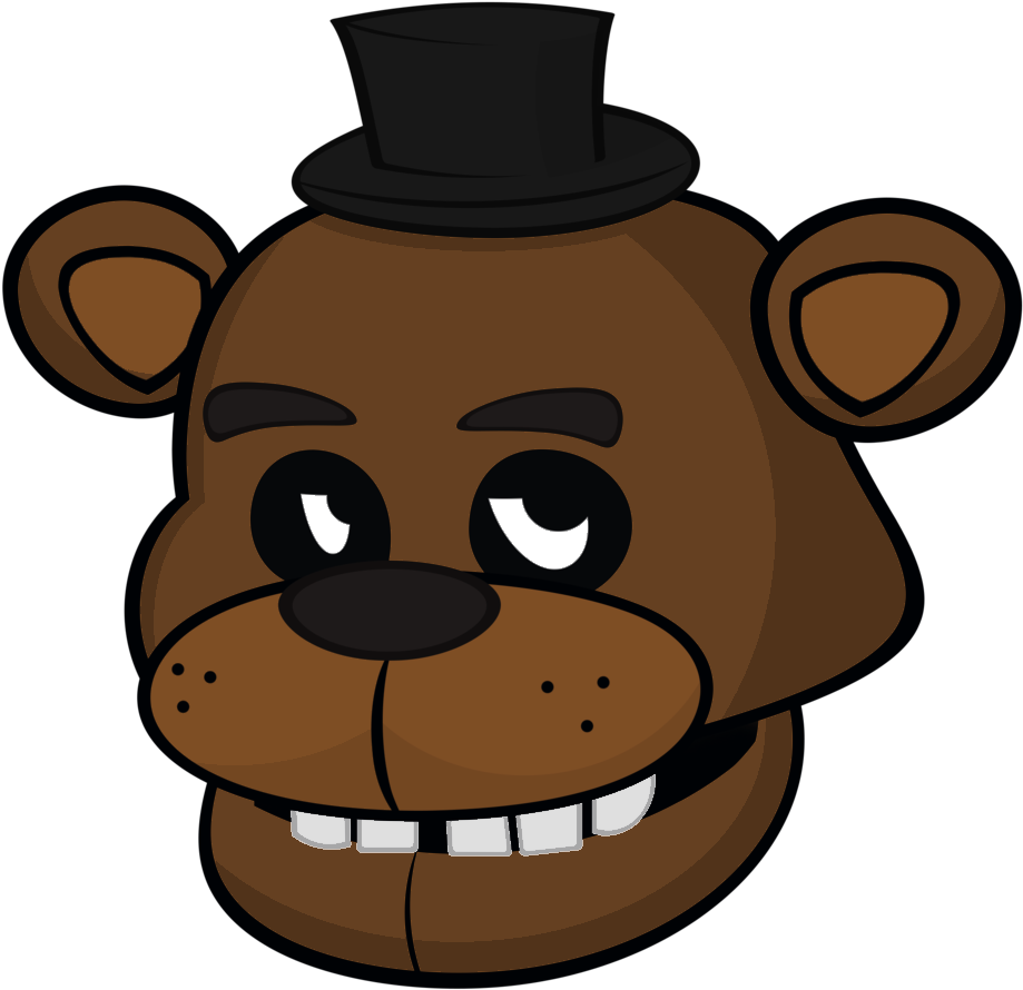 Freddy Fazbear Face Png , Png Download - Freddy Cartoon Clipart (919x890), Png Download